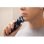 Rasoir Visage Sencor SMS 5520BL Sans Fil 60min Tondeuse Intégrée 3 Lames