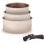 Set 3 Töpfe Arthur Martin AM2655 Aluminium 16/18/20 cm Abnehmbarer Griff Antihaft Induktion