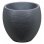 Pot rond EDA Graphit Ø50 cm 46 L Gris Anthracite Mate