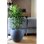 Pot rond EDA Graphit Ø50 cm 46 L Gris Anthracite Mate