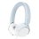 Auriculares Philips TAK2000BL/00 com cabo, microfone integrado, design ajustável azul