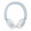 Auriculares Philips TAK2000BL/00 com cabo, microfone integrado, design ajustável azul