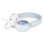 Auriculares Philips TAK2000BL/00 com cabo, microfone integrado, design ajustável azul