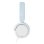 Auriculares Philips TAK2000BL/00 com cabo, microfone integrado, design ajustável azul