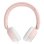 Auriculares Philips TAK2000PK/00 com cabo, microfone integrado, design ajustável rosa