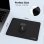 Mausmatte Tech-Protect A100 350 x 250 mm Schwarz