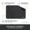 Mausmatte Tech-Protect A100 350 x 250 mm Schwarz