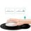 Tappetino Mouse Goobay A200 Poggia Polso Gel Antiscivolo
