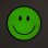Tapete de rato Mustard Happy Face antiderrapante 240 x 200 mm