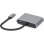 Hub USB iBox 4 en 1 USB-C HDMI VGA Charge 100W