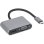 Hub USB iBox 4 en 1 USB-C HDMI VGA Charge 100W