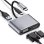 Hub USB iBox 4 en 1 USB-C HDMI VGA Charge 100W