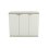 Armario Bajo 3 Puertas , 105 X 44 X 88 Cm , Beige , Incluye 2 Baldas Regulables