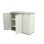 Armario Bajo 3 Puertas , 105 X 44 X 88 Cm , Beige , Incluye 2 Baldas Regulables