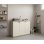 Armario Bajo 3 Puertas , 105 X 44 X 88 Cm , Beige , Incluye 2 Baldas Regulables