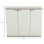 Armario Bajo 3 Puertas , 105 X 44 X 88 Cm , Beige , Incluye 2 Baldas Regulables