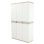 Armario Multiusos Exterior / Interior - 3 Puertas Y 4 Baldas - 176 X 105 X 41 Cm - Beige