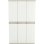 Armario Multiusos Exterior / Interior - 3 Puertas Y 4 Baldas - 176 X 105 X 41 Cm - Beige
