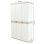 Armario Multiusos Exterior / Interior - 3 Puertas Y 4 Baldas - 176 X 105 X 41 Cm - Beige