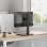 Aisens DT34TSR-457 Support Moniteur Bureau avec Pied Eco Pivotant et Incliné 17-34" VESA 75x75 à 100x100 Max 12Kg