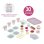 Jeu de Thé et Goûter Corolle Ma Dinette 30 Pièces Pastel Floral