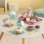 Jeu de Thé et Goûter Corolle Ma Dinette 30 Pièces Pastel Floral