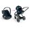 Portacuna y tumbona 2 en 1 Corolle Cybex Priam Negro Mate 36–42 cm