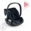 Portacuna y tumbona 2 en 1 Corolle Cybex Priam Negro Mate 36–42 cm