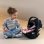 Portacuna y tumbona 2 en 1 Corolle Cybex Priam Negro Mate 36–42 cm