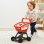 Carrito de compra juguete Ecoiffier con 20 alimentos y uso exterior