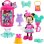 Muñeca Articulada Disney Minnie Mouse Sweet Party 15 cm Set 10 Accesorios y Estuche Rosa