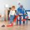 Mesa de trabajo infantil Smoby Spidey Bricolo Center con 90 accesorios