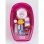 Set Bañera Muñecas Klein Princess Coralie Rosa 10 Piezas