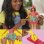 Play-Doh Barbie Floral & Fringe Kreativset mit 28 cm Puppe