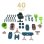 Accesorio Smoby Life Workshop para Caseta de Juegos con 39 Herramientas