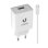 Carregador USB UNICO Branco USB Tipo A para Micro-USB