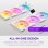 Refrigeración aire NZXT Blanco 3x120 mm F360 RGB PWM 2400 rpm LED RGB