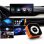 Adaptador inalámbrico Karawan 4 en 1 CarPlay Android Auto USB-C AirPlay MirrorLink Naranja