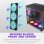 Refrigeración aire NZXT RGB 3x120 mm FDB 2200 rpm LED direccionable