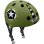 Skatehelm Stamp Skids Control Military Star Grün ABS/EPS 53-57 cm