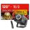Proyector iggual FullHD 800 Lúmenes 150" Lámpara LCD Smart WiFi 6 BT Portátil + Pantalla