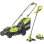 Kit combo Ryobi ONE+ 18V Rasenmäher 33 cm + Freischneider 2 in 1 Mulching 250 m²