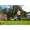 Kit combo Ryobi ONE+ 18V Rasenmäher 33 cm + Freischneider 2 in 1 Mulching 250 m²