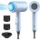 Secador de Pelo Iónico Profesional Dam Electronics 1800W 2 Velocidades 2 Temperaturas Azul Motor AC