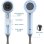 Secador de Pelo Iónico Profesional Dam Electronics 1800W 2 Velocidades 2 Temperaturas Azul Motor AC