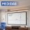 Proyector iggual FullHD 800 Lúmenes 150" Lámpara LCD Smart WiFi Portátil + Pantalla