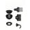 Sèche-cheveux Ionique Dam Electronics Supersonic Nural HD16 1600W 4 Températures 5 Accessoires Pâtine Topaze