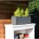 Giardiniere EDA Volcania Up Rettangolare 25L Grigio Antracite