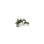 Jardinière carrée EDA Graphit 57L Blanc Cérusé Polypropylène Double Paroi Anti-UV