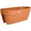 Macetero Elho Vibia Campana Flower Bridge 60 Marrón 16 L Polipropileno Reciclado
